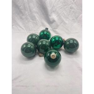 VTG lot of 7 CBK blown glass ornaments